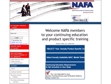 Tablet Screenshot of nafa.successce.com